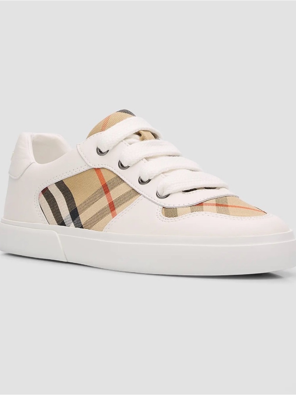 Burberry Noah Lace up check sneakers